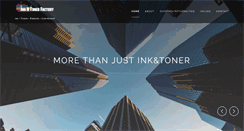 Desktop Screenshot of inkntonerfactory.com